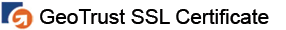 GeoTrust SSL Certificate